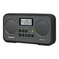 thumbnail image 1 of Sangean PR-D19BK FM Stereo/AM Digital Tuning Portable Radio with Protective Bumper, Gray/Black, 1 of 2
