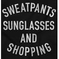 thumbnail image 2 of Sweatpants Sunglasses Shopping Summer Women Plus Size Long Sleeve Graphic Tee Brisco Brands 2X, 2 of 5