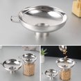 thumbnail image 2 of PinesC Stainless Steel Funnel Diameter 3.6cm Canning For Wide And Regular Jar Jars Canning Supplies Kitchen Funnel Wine Tool, 2 of 5