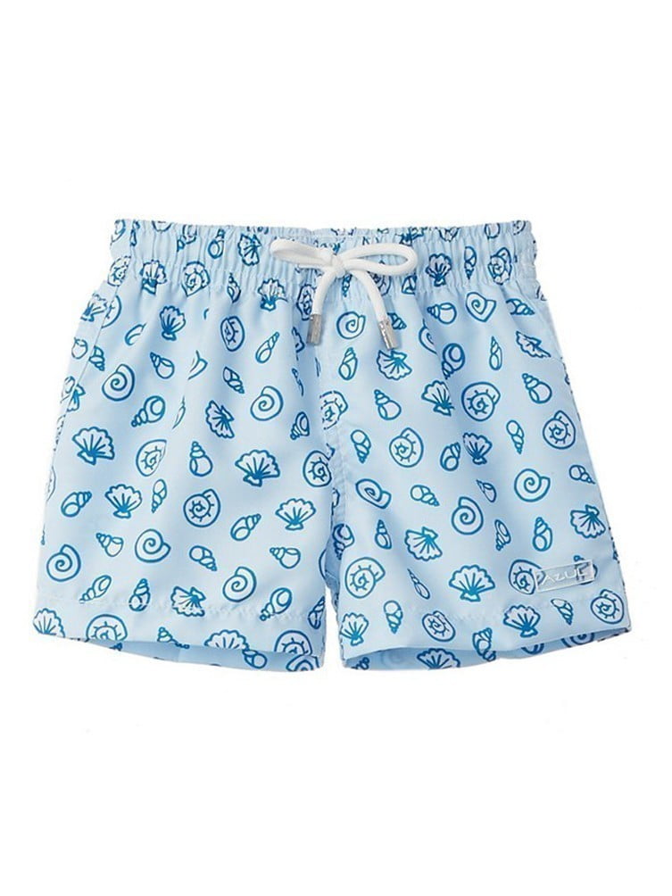 Azul Baby Boys Turquoise Polar Bear Print Drawstring Tie Swimwear Shorts 6-24M Azul Baby Boys Turquoise Polar Bear Print Drawstring Tie Swimwear Shorts 6-24M