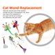 thumbnail image 4 of 6 recambios de varita para gatos, juguetes interactivos de repuesto para varitas de juguete., 4 of 5