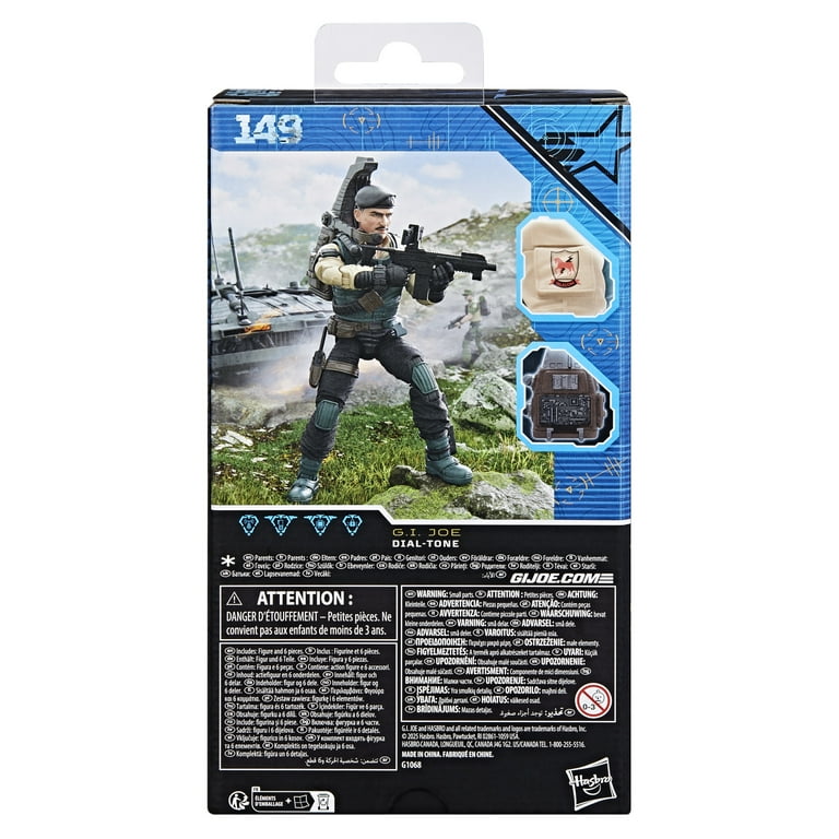 G.I. Joe, Action Figure, Dial-Tone, 6