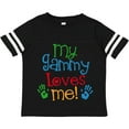 thumbnail image 3 of Inktastic My Gammy Loves Me Boys or Girls Toddler T-Shirt, 3 of 5