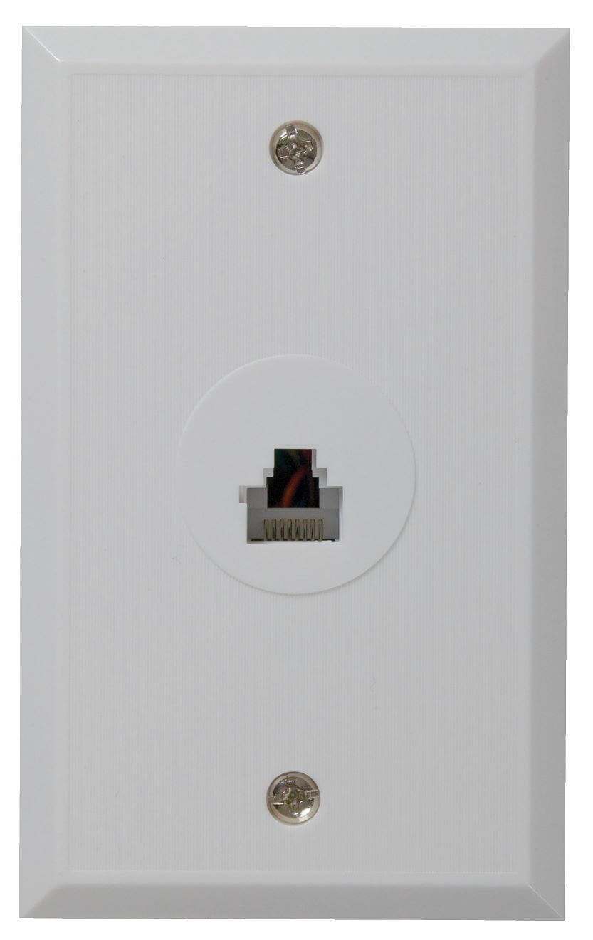RCA RJ45 Wall Plate - White TPH552R - Walmart.com