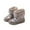Silver, variant on Toddler Kids Girls' Boots Snow Boots with Faux Fur Footwear Fleece Lined Winter Fashion Warm Footwear Warm Boots Toddler Shoes Solid Color Breathable Winter Fashion Footwear