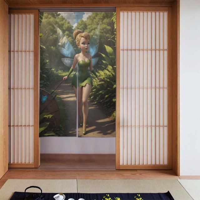 Cortinas opacas de Campanilla para decoración del hogar, cortinas aislantes para ventanas, cortinas para dormitorios y salas de estar