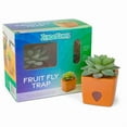 thumbnail image 3 of Zendozones 7021207 Tranquil Tabitha Fruit Fly Trap - Terracotta - 1 Box - Pack of 6, 3 of 5