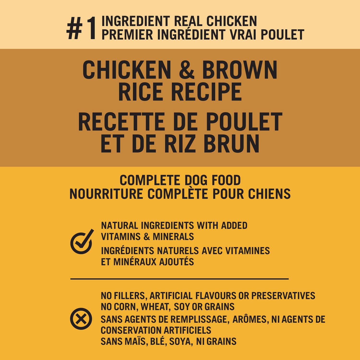 Pure Balance Recette Poulet et Riz Nourriture sèche pour Chien