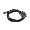 thumbnail image 1 of Cable adaptador USB C a VGA, 1080P, entrenamientos, teléfonos inteligentes, discursos, juegos de ordenador, portátiles, tableta, Cable convertidor de, 1 of 9
