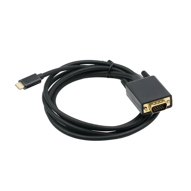 Cable adaptador USB C a VGA, 1080P, entrenamientos, teléfonos inteligentes, discursos, juegos de ordenador, portátiles, tableta, Cable convertidor de