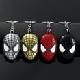 thumbnail image 4 of LLavero de aleación de Los Vengadores de Marvel para hombre y niño, colgante de Spiderman, Y2k, máscara de araña, accesorios de joyería, regalo, 4 of 5