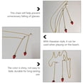 thumbnail image 4 of Shisuyan 1 Pc Decoration Chain Creative Neck Chain Fashionable Glasses Chain (Golden), 4 of 8