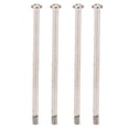 thumbnail image 1 of RC Cross Head Machine Screw, Stainless Steel RC Car Screw Kit 4pcs Perfect Fit Silver Rustproof For Replacement For 104002 ANGGREK GA2720, 1 of 8