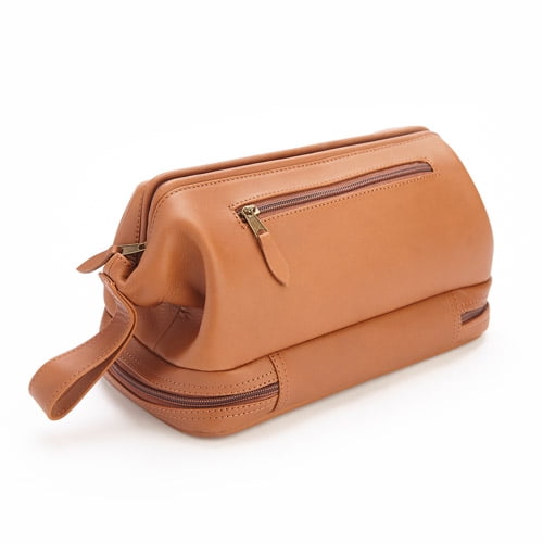 Royce Leather Royce Leather Toiletry Travel Grooming Bag with