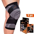 thumbnail image 1 of 2PCS - Rodillera Deportiva de Compresión, Rodillera Ortopédica de Compresión Ajustable Antideslizante, Transpirable para Hombre y Mujer, Rodillera Soporte Menisco y Ligamentos (PAR), 1 of 6