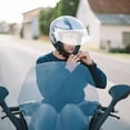 thumbnail image 4 of Lente de casco Resistencia a los golpes Antivaho Protección UV A prueba de viento Alta definición para moto Transparente, 4 of 10