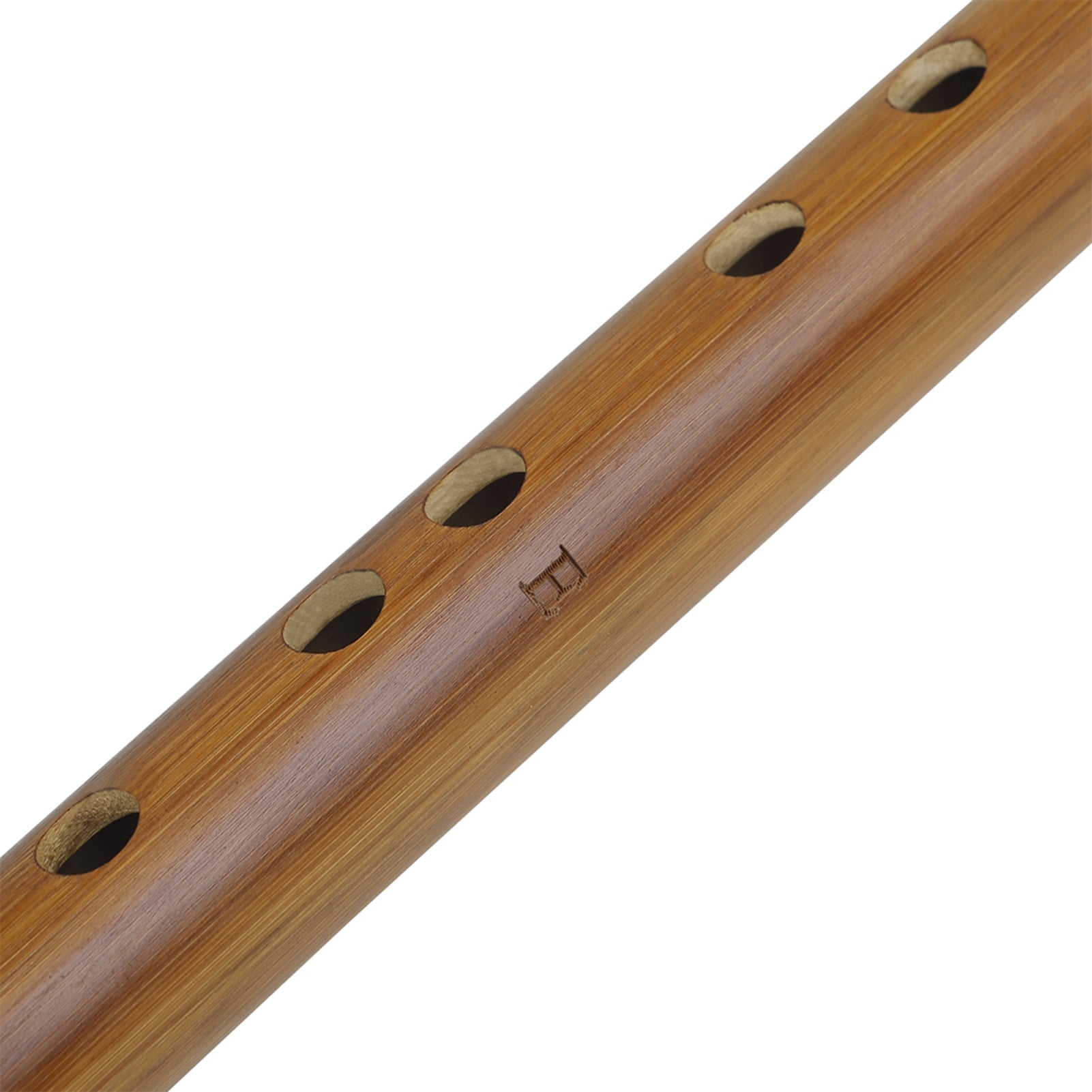 NFTIGB Traditional Chinese Dizi Flute, Premium Bitter Bamboo Woodwind Instrument Key of E for Kids, Adults, and Beginners, Glossy Beige Finish, Exquisite Craftsmanship (16.3 inches / 41.5 cm)
