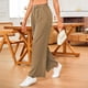 thumbnail image 4 of WILLBEST Pantalones Casuales para Mujer, Cómodos Pantalones de Yoga para Correr, Holgados y Deportivos con Bolsillos para Uso Diario y Ejercicio. Grande, 4 of 5