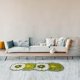 thumbnail image 4 of Manta de gamuza y poliéster supersuave | Alfombra antideslizante para sala de estar y dormitorio | Tapete lavable para mesita de noche, mesa de centro o pasillo, 4 of 6