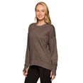 thumbnail image 3 of RBX Active Women's Lightweight French Terry Dolman Sweatshirt, 3 of 5