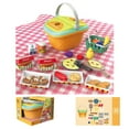 thumbnail image 4 of Esaierr Kid Play House Picnic Basket Simulation Fruit Portable Storage Set Multi Kind of Toy for 3+Y, 4 of 4