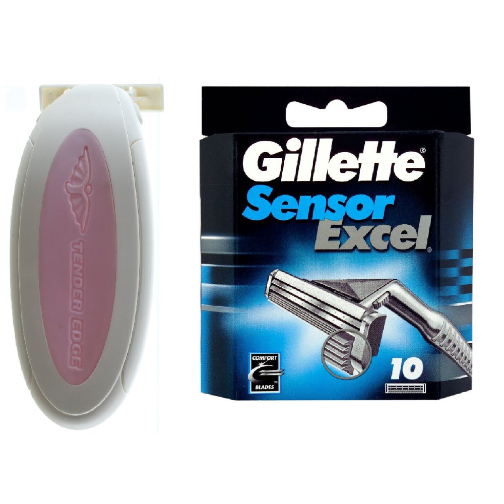 Sensor Excel Women's Compatible Razor (Pink) + Gillette Sensor Excel