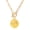 Aries-(3.21-4.19) Birthstone, variant on Zodiac Necklace for Women 18K Gold Plated Toggle Paperclip Chain Necklace 12 Constellation Medallion Pendant Horoscope Sign Jewelry Birthday Gift for Her
