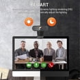 thumbnail image 3 of webcam pc camera webcam webcam streaming webcam, webcam 1080p webcam with microphone for pc webcam pc built-in microphone plug and play video calling, 3 of 5