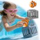 thumbnail image 2 of Piscina infantil de buceo, fácil de desmontar, 7,6 x 7,6 x 7,5 cm, juego de piscina flotante con animales para nadar y bucear, uso versátil para niños y niñas, verano, patio trasero, 2 of 2