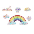 thumbnail image 3 of Calcomanías de Ventana BLESIY Anticolisión Arco Iris Reutilizables Multiusos, 3 of 8