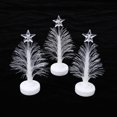 thumbnail image 1 of IFANLANDOR Christmas Tree Fiber Optic 8Pcs Led Lamp With White And Colorful Lights For Indoor Space, 1 of 8