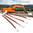 thumbnail image 1 of Cable PH2.0 2P Macho A Hembra, Cable Duradero Y Flexible Con Núcleo De Cobre PH2.0 2P A PH2.0 2P Confiable Para SCX24 Para 1/24 RC Crawler, 1 of 7