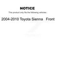 thumbnail image 2 of CMX Rear Disc Brake Caliper Assembly Left Right Side (Driver Passenger) Kit for Car 2004-2010 Toyota Sienna KBC-100322, 2 of 10
