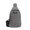 🍒 Dark Gray_Hot#3988, variant on Crossbody Sling Backpack With Headphone Hole Oxford Chest Bag for Travel Hiking and Work