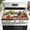 No131, variant on Multi-Design Stove Top Cover for Glass/Electric Stoves - 3-in-1 Heat-Resistant Protector Mat, Non-Slip Drying Rack 28"x20"