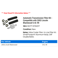 thumbnail image 2 of Automatic Transmission Filter Kit - Compatible with 2002 Lincoln Blackwood 5.4L V8, 2 of 2