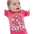 thumbnail image 6 of Barbie Baby Girl Mineral Washed Graphic Short Sleeve Romper, Sizes 0/3 Months- 24 Months, 6 of 8