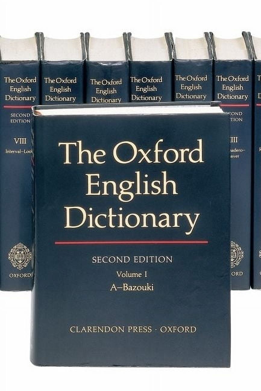 Oxford English Dictionary, 20 Volumes Set, Hardcover by Clarendon