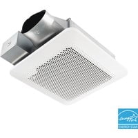 Panasonic Whisper Thin 80/100 CFM 0.5/0.9 Sones 120V Auto Bath Exhaust Fan