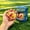 E, variant on 2.76in 3D Printed Football Clicker Button Ball Type Relaxation Fidget Ball for Office Home Desk