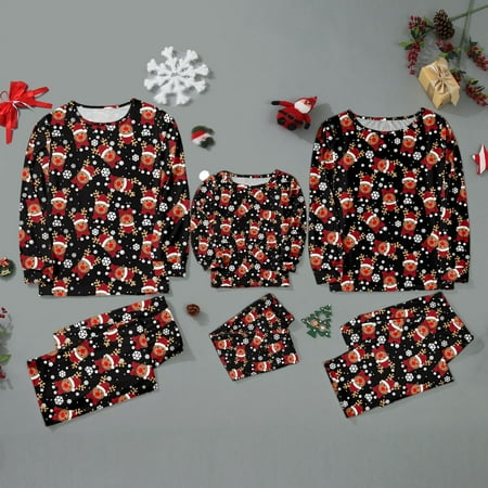 

LEEy-world Christmas Pjs Christmas Pajamas For Family - Family Christmas Pjs Matching Sets A L