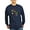Navy, variant on CafePress - Winter Star Mooses Long Sleeve Dark T Shirt - Long Sleeve Dark T-Shirt