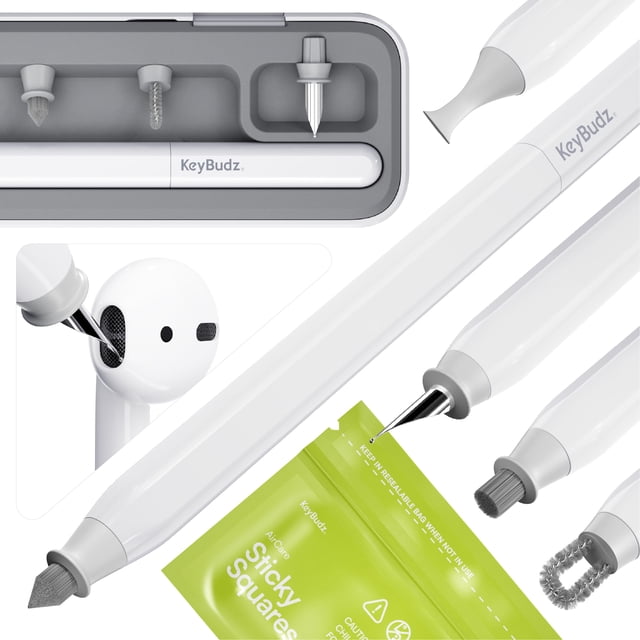 Kit de limpieza KeyBudz Air Care 2.0 multiherramienta para AirPods