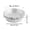 Brown - 7.9", variant on 10-Pack Disposable Round Aluminum Foil Pizza Pans Heavy-Duty Oven-Safe Baking Trays Freezer-Safe Aluminum Trays for Pizza Cake Roasting & Serving 7.9"