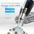 thumbnail image 2 of Qholemyo 12V 4 in 1 car handheld vacuum cleaner tire inflator auto shut off compressor with LED light portable vacuum pump cordless, 2 of 9