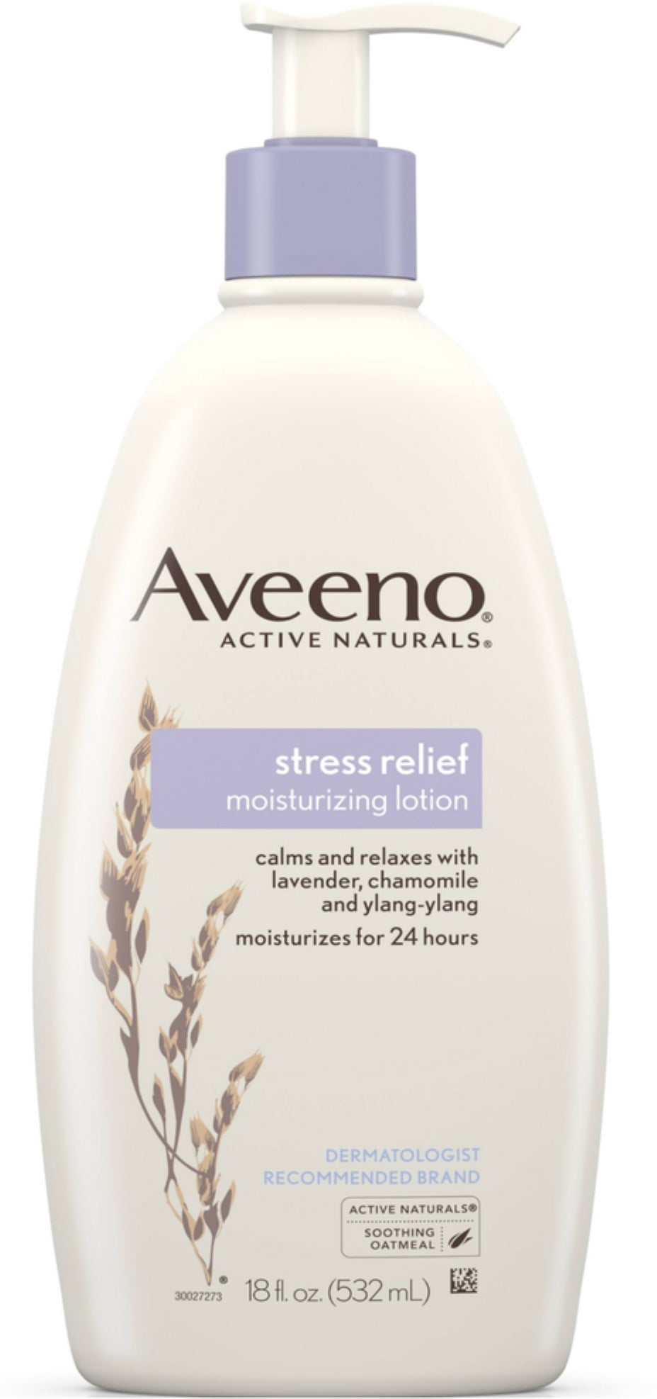4 Pack - AVEENO Active Naturals Stress Relief Moisturizing ...