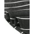 thumbnail image 5 of DARING DIVA Women's Plus Size Long Sleeve Button Down Blouse 4X Black, 5 of 6