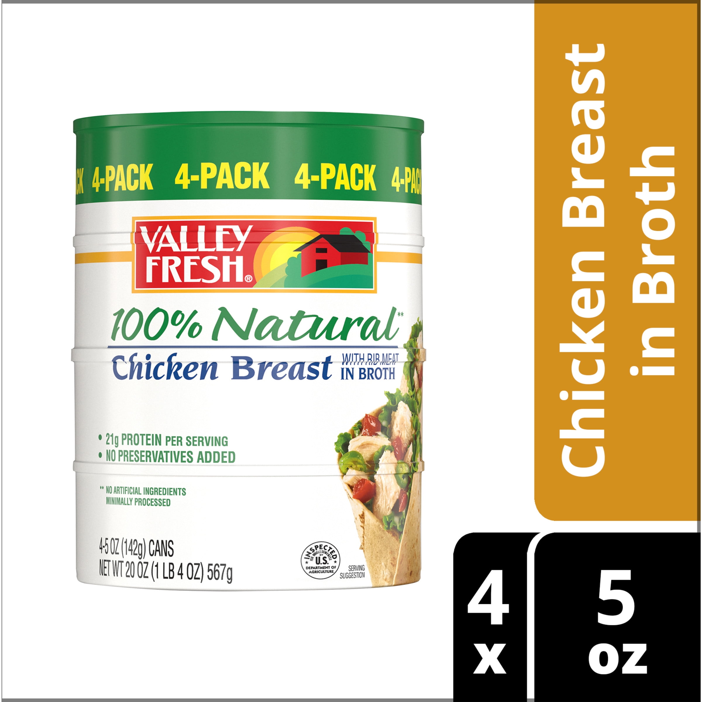 Canned Chicken Protein Calories In Chicken Breast Oz Tyson® White