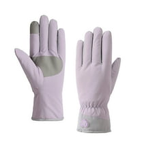 Womens Snow Gloves Thermal Lined Non-Slip Edition with Touchscreen and Waterproof for Riding Gloves for Women