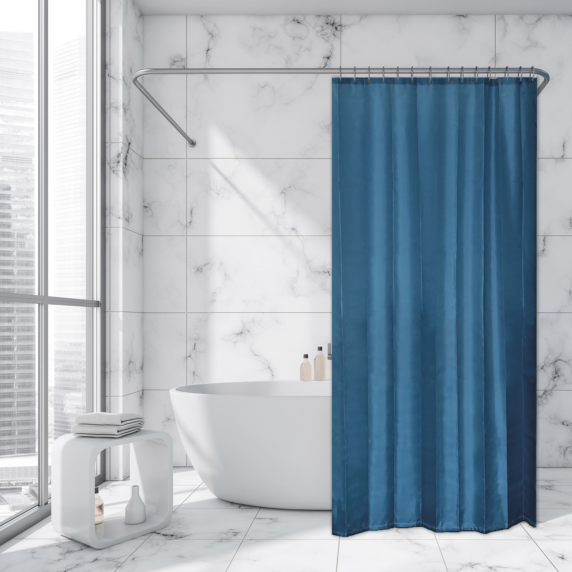 Music and sound Bathroom Shower Curtain Waterproof Fabric w/12 Hooks 71*71in 